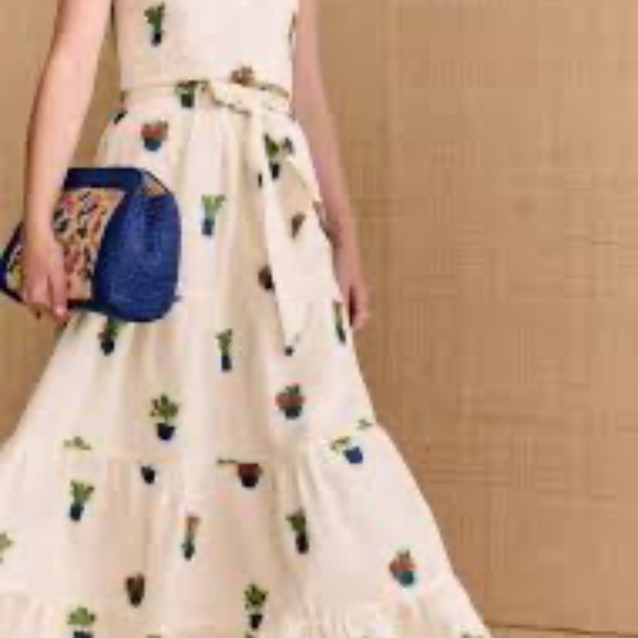 Sezane Lambertine Skirt - Sézane X Momonì Jardini - Size 6 - Picture 6 of 9